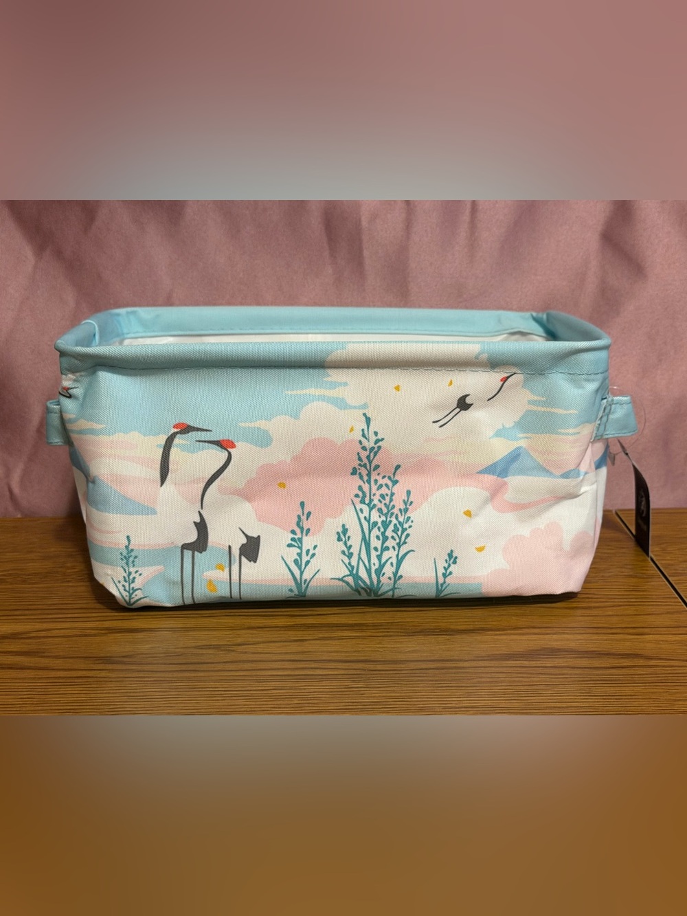 Fairyloot Six Crimson Cranes Basket NWT